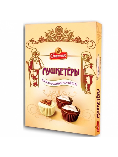 НАБОР Конфет Мушкетеры 180г Спартак НАБОР Конфет Мушкетеры 180г Спартак